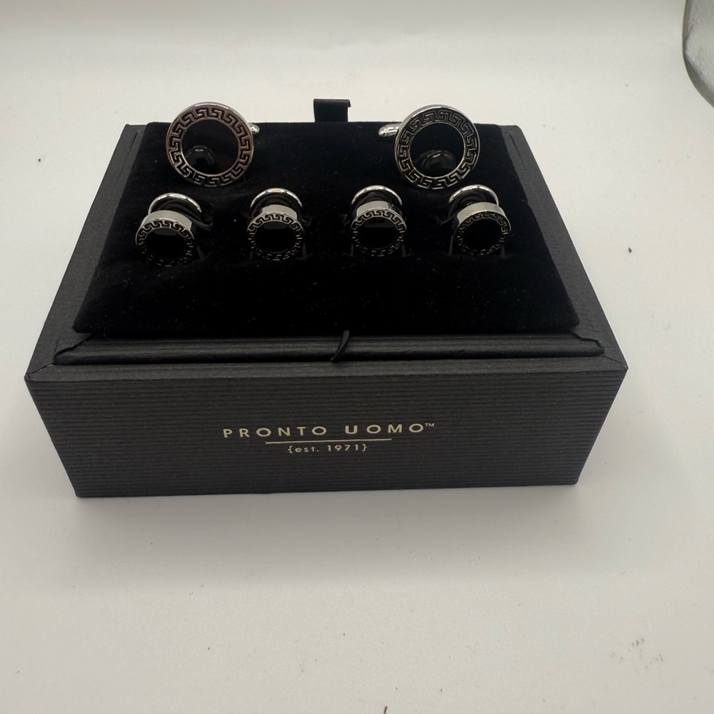 Cuff links and dress shirt links